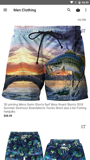 Android application Men Clothes Shopping Online screenshort
