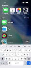 Launcher iOS 26 Theme screenshot