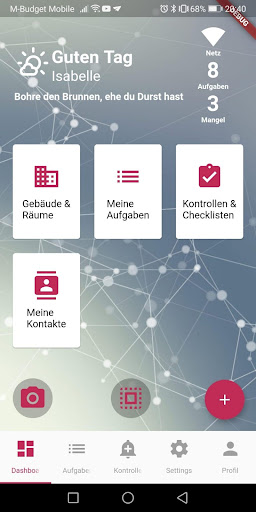 Android application widid immo screenshort