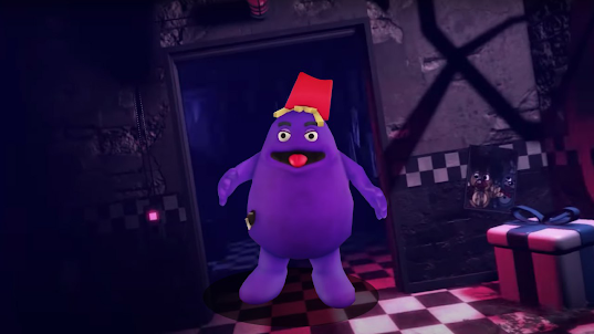 The Grimace Shake Escape scary