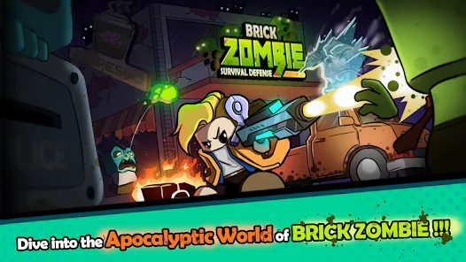 Brick Zombie: Survival Defense