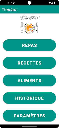 Android application TimouDiab screenshort