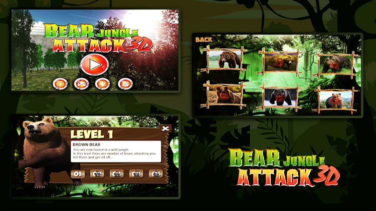 Jungle Bear Shooting Game - 0.0.008 - (Android)