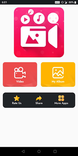 Android application Photo Slideshow with Music screenshort