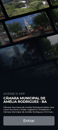 Android application Câmara Amélia Rodrigues BA screenshort
