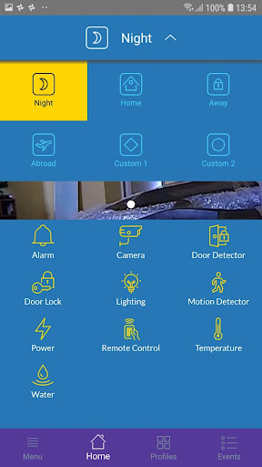 Android application Friendly Smart Home screenshort