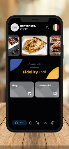 Android application Gelateria da anthony screenshort