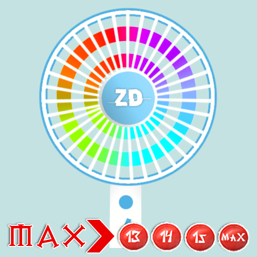 Portable fan simulator turbo m logo