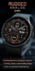Rugged Analog - watch face