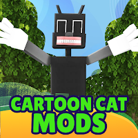 Cartoon Cat Mod for Minecraft PE