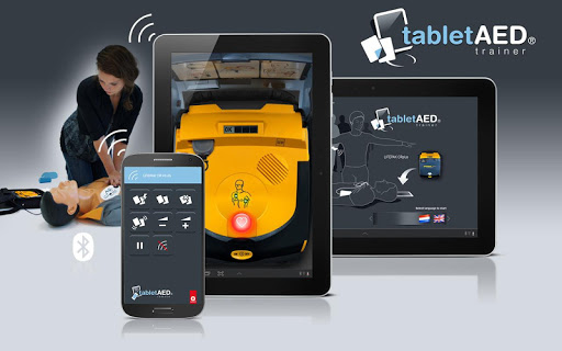 Android application TabletAED LIFEPAK CR+ screenshort