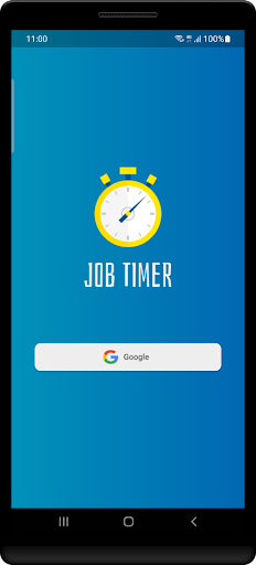 Android application Job Timer screenshort