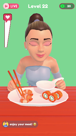 Game screenshot Delicious Eating Simulator mod apk