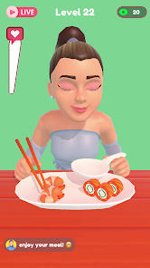Delicious Eating Simulator 0.1.9 APK + Mod (Free purchase) for Android