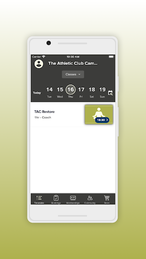 The Athletic Club Campbell Screen 2