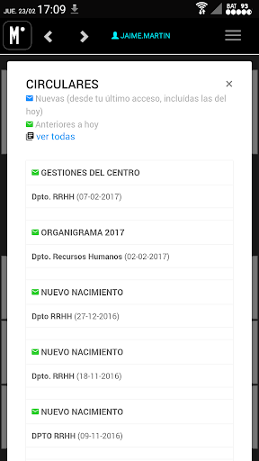 MADISON APP Screen 3
