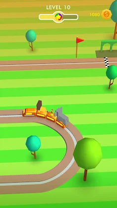Train Adventure - Line Game - Screenshot 4