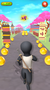 Ninja Runner 3D: Dash Run Game