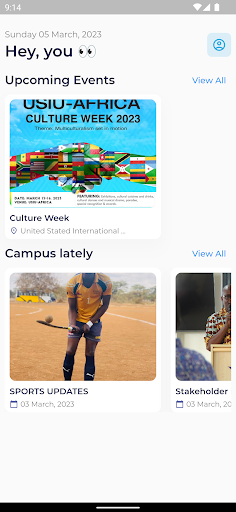 Android application UISU screenshort