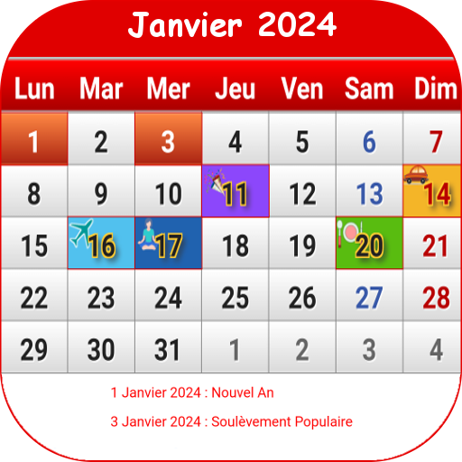 Burkina Faso Calendrier 2024 Apps on Google Play