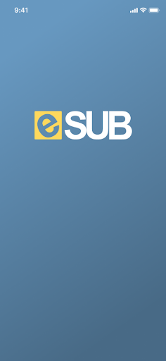 Android application eSUB Cloud 2.0 screenshort