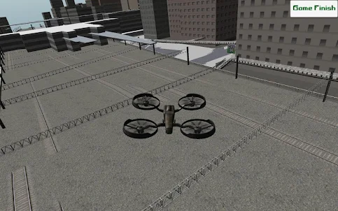 Drone City Simulation 3D