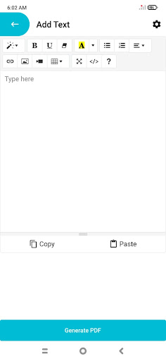 PDF Creator Screen 3