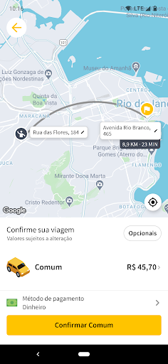IDE TÁXI Screen 3