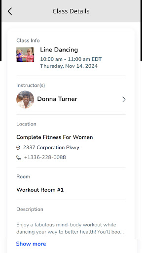 App screenshot