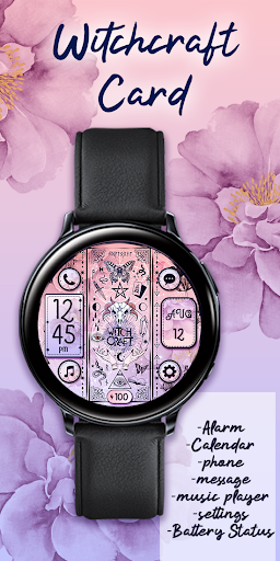 Android application Witchcraft Card_Watchface screenshort