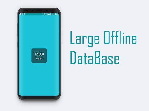 Android application French conjugation - offline screenshort