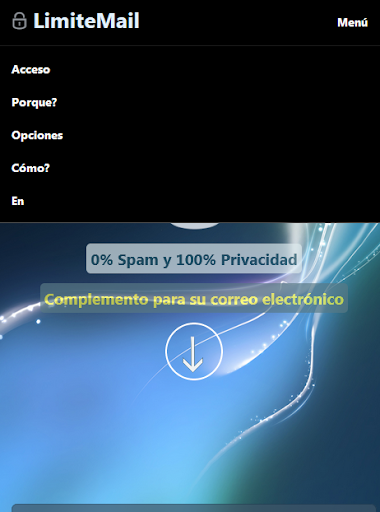 LimiteMail Screen 2