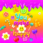 Cover Image of Unduh You Make Me Happy - Wallpaper  APK