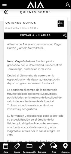 AIA Fisioterapia Screen 3