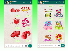 Stickers para whatsap de amorのおすすめ画像1