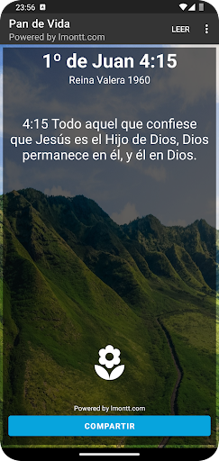 Pan de Vida con Widget. Screen 2
