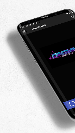 Android application onda vip radio screenshort