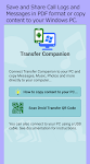 screenshot of Transfer Companion: SMS Backup