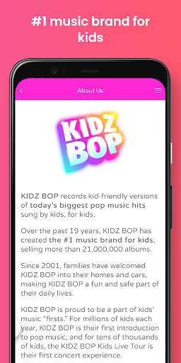 KIDZ BOP Live Screen 3