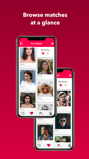 Android application Pure Match screenshort