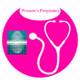women pregnancy monitor prank icon