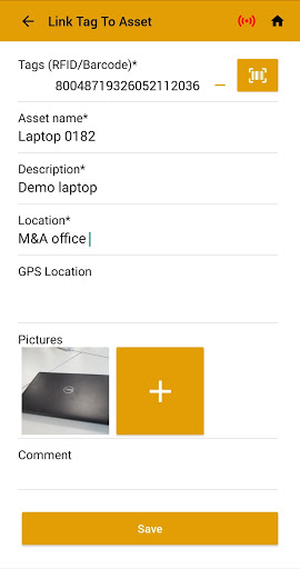 Android application ARC UI screenshort
