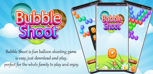 Android application Bubble Shoot Game screenshort