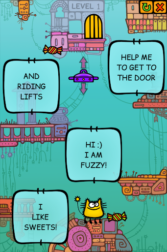 Cat puzzle "Give me a lift!" Screen 3