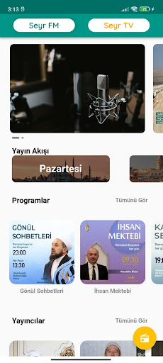 Android application Seyr Dijital screenshort