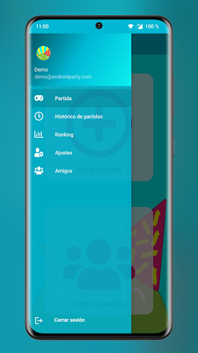 Android Party Screen 2