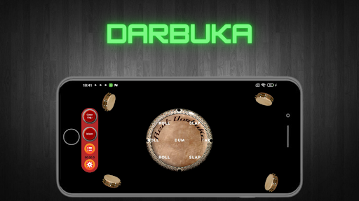 Android application Darbuka Instrument screenshort