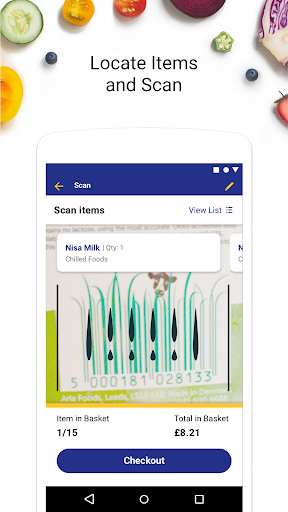 Nisa Scan, Pay, Go Screen 3