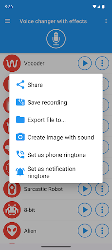 Voice changer with effects - Entertainment - apps