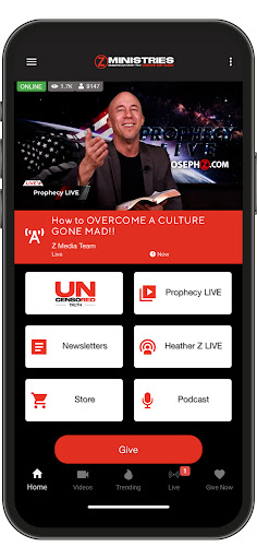 Android application Joseph Z screenshort